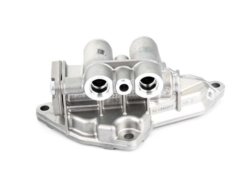 Termostato con carcasa OEM 11427637052 para BMW F20, F21, F22, F23, F30, F31, F32, F33, F34, F36. Compatible con motores N55. Original BMW. Ideal para solucionar problemas de temperatura del motor.