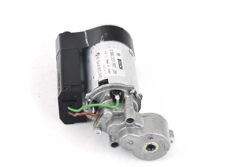 Steering column longitudinal adjustment system OEM 67646903945 for BMW E39, E38, E53. Original BMW.