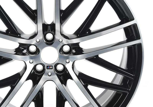 Llantas originales BMW M Doble Radio 650 bicolor 21'' OEM 36116867341 para BMW G32, G11, G12. Diseño deportivo y forjadas, compatibles con módulo RDC. Incluye tornillos y tapa central. Original BMW.