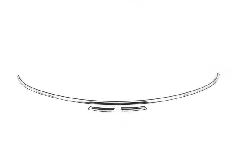 Listón de adorno capó OEM 51137438915 para MINI Countryman F60, F60 LCI. Original MINI.