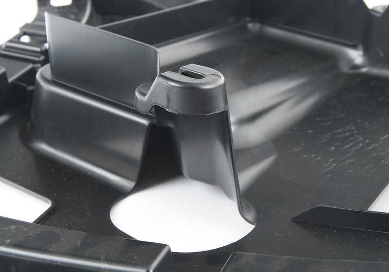 Soporte lateral derecho del parachoques OEM 51127384480 para BMW F30, F31. Original BMW.