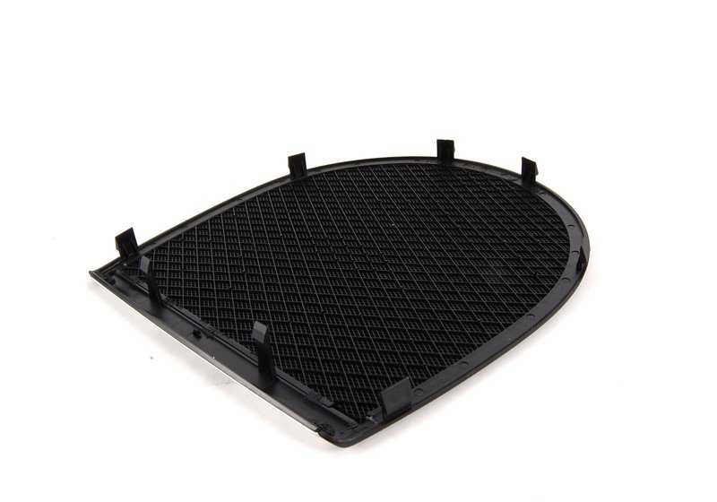 Rejilla altavoz OEM 51468213972 negra para BMW E46. Pieza original BMW.
