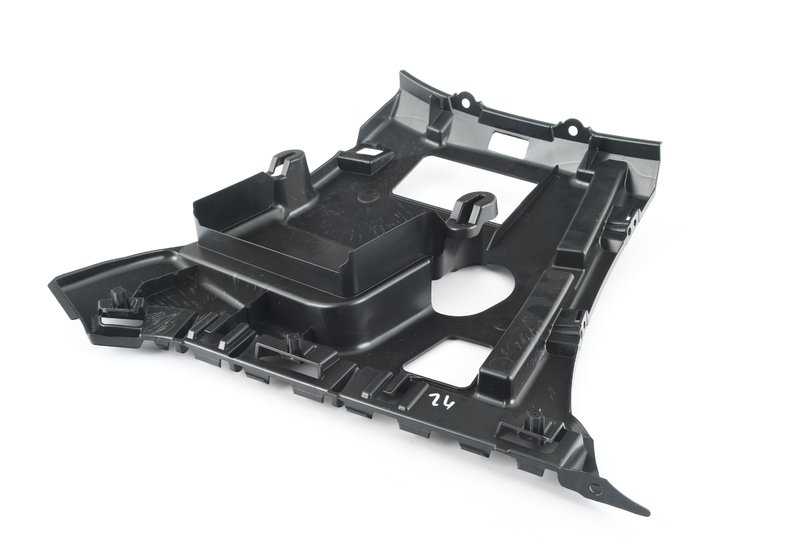 Soporte lateral derecho del parachoques OEM 51127384480 para BMW F30, F31. Original BMW.