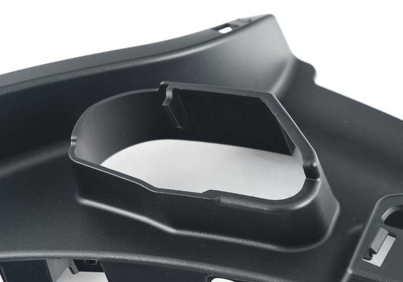 Conducto aire lateral derecho OEM 51118056506 para BMW X6 F16 (xDrive28i, 30d, 35i, 40d, 50i). Compatible con modelos fabricados entre 08/2014 y 07/2019. Repuesto original BMW.