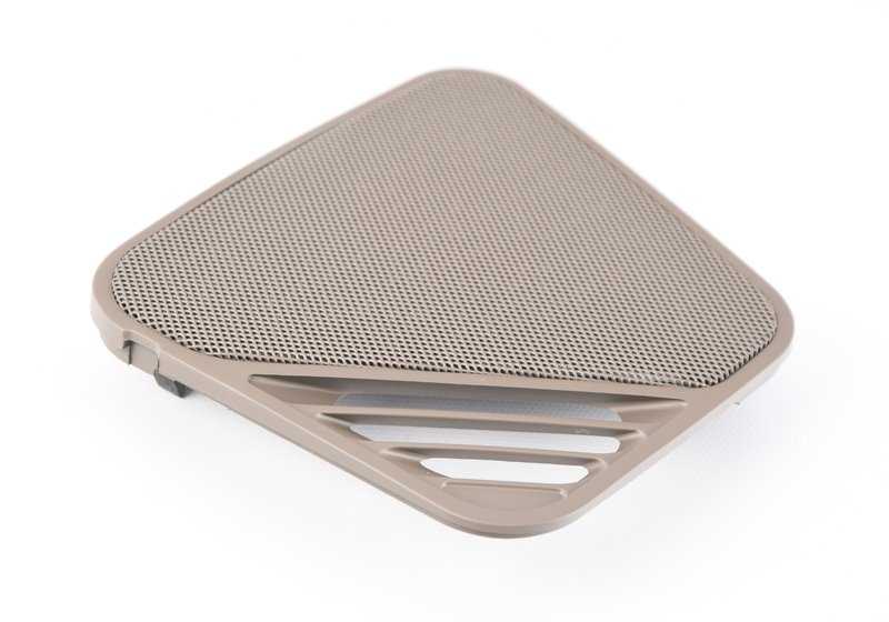 OEM 51458162 Grille de haut-parleurs droite pour BMW E34 (tous les modèles compatibles). BMW d'origine.