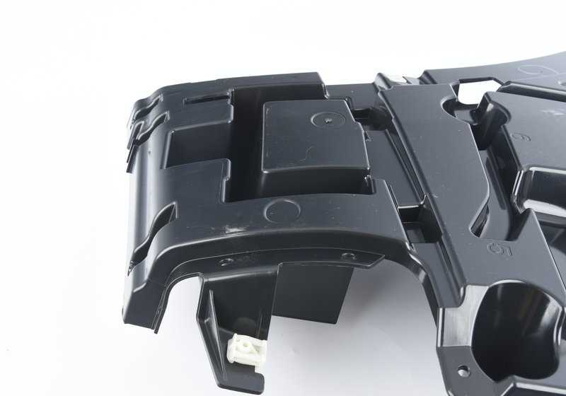 Guía soporte parachoques izquierdo OEM 51127400667 para BMW G01, F97. Original BMW.