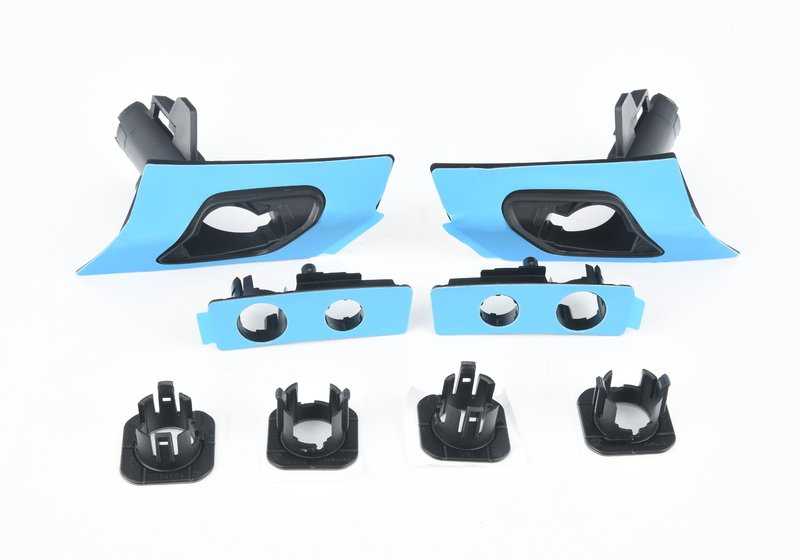Soporte delantero para sensor de aparcamiento PDC/PMA OEM 51117387126 para BMW F32, F32N, F33, F33N, F36, F36N. Original BMW.