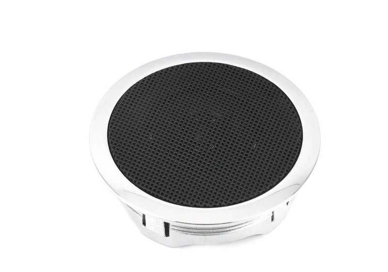 Altavoz de agudos cromado OEM 65132268911 para BMW Serie 3 (E36). Original BMW.