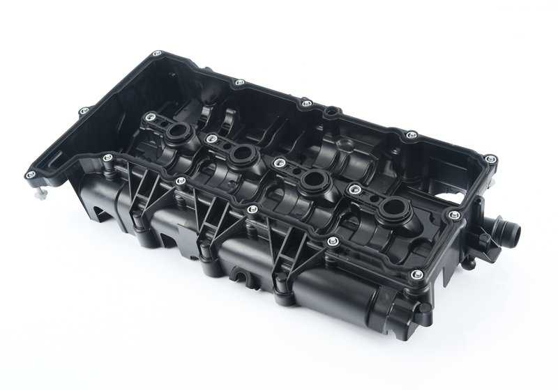 Tapa de culata OEM 11128589942 para BMW F30, F30N, F31, F31N y X3 F25. Recambio original BMW.