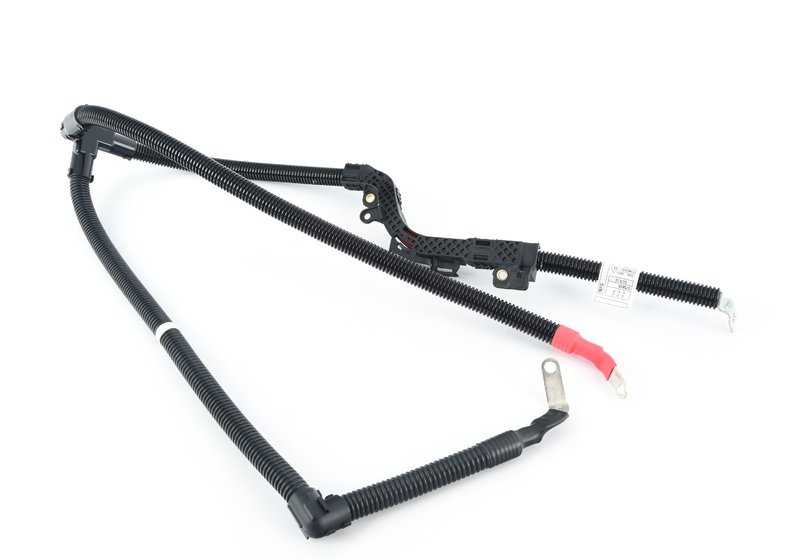Câble de connexion alternateur-arranque B + OEM 12427580331 pour BMW F07, F10, F11, F12, F13, F01, F02. BMW d'origine.