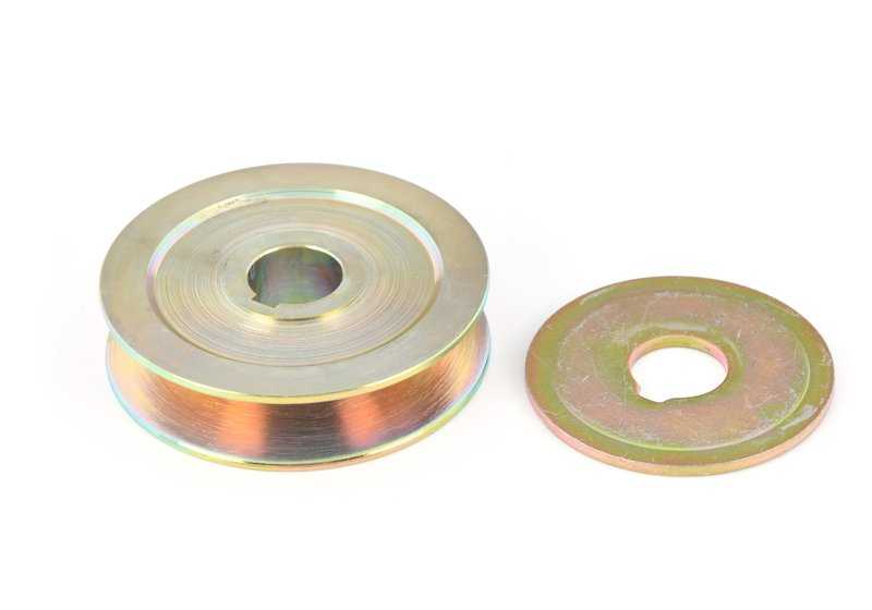 Polea del cigüeñal OEM 12311722983 para BMW E34, E32. Original BMW.