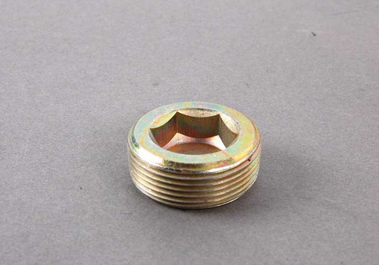 OEM closing screw 0711919039 for BMW E21, E30, E12, E28, E34, E24, E23, E32, 114, 1502, 1600, 2002 and more. Original BMW. Ideal for M10 motor and compatible with m30x1.5 closure.