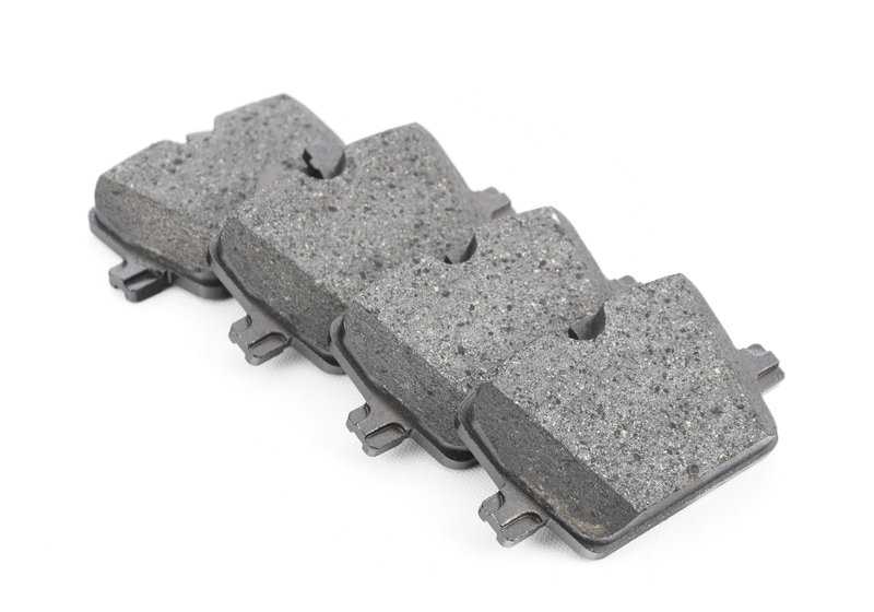 Kit de reparación pastillas de freno sin amianto OEM 34206888831 para BMW Serie 2 G42, Serie 3 G20, G20N, G21, G21N, G28, G28N, Serie 4 G22, G22N, G23, G23N, G26, G26E, G26F, G26N, Z4 G29. Original BMW.