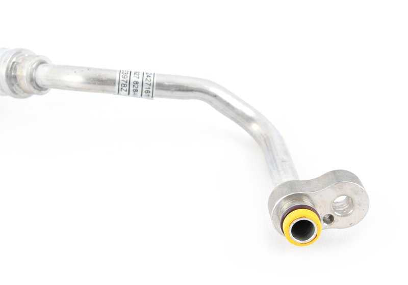 Tubería de presión compresor a condensador OEM 64536927828 para BMW E60, E61, E63, E64. Original BMW.