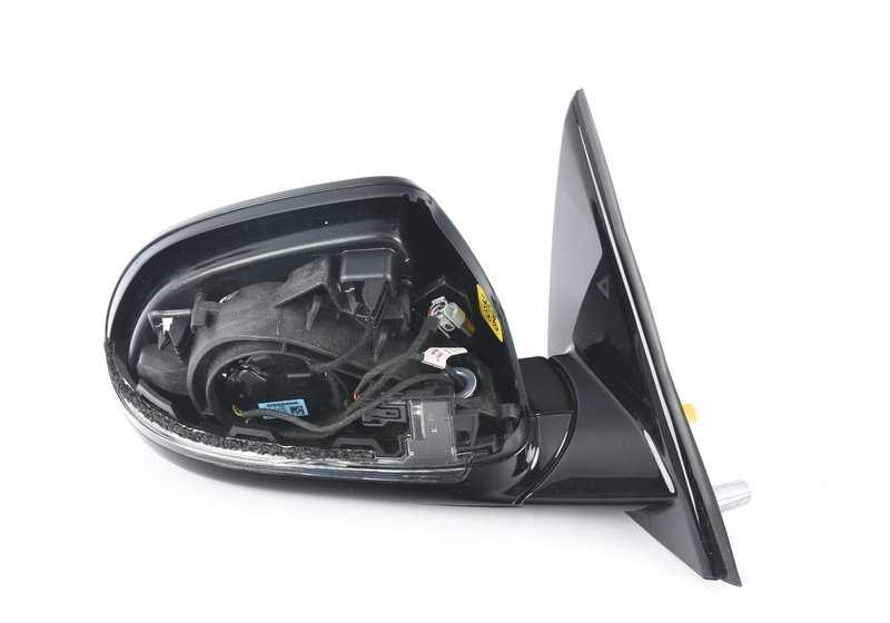 Retrovisor derecho calefactable sin cristal OEM 51167477946 para BMW F26 (X4 xDrive20d, xDrive20i, xDrive28i, M40i). Acabado Shadow Line. Original BMW.