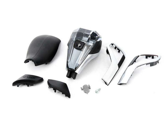 Kit de reparación pomo de cambio OEM 61319475056 para BMW G05, G05N, G06, G06N, G07, G18, G18N. Original BMW.