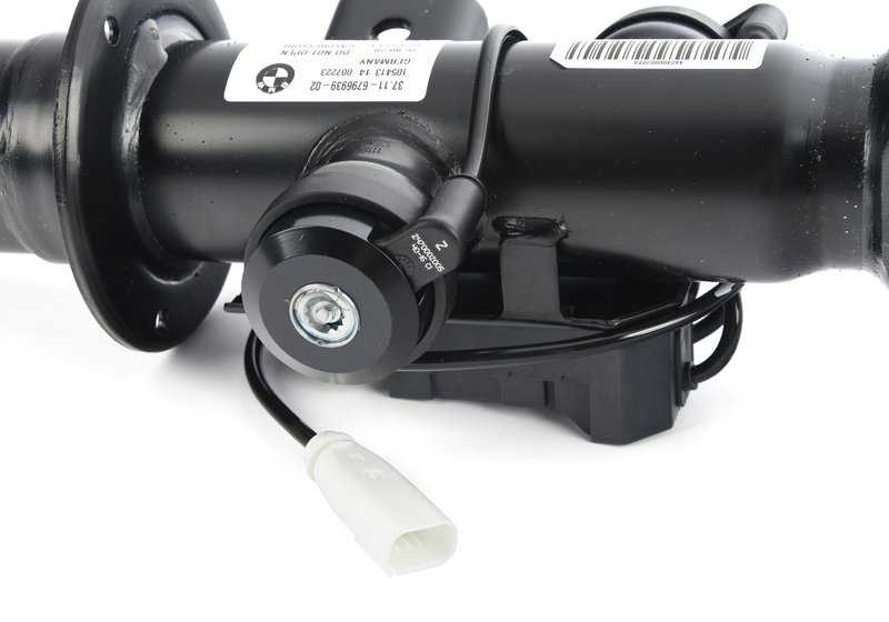 Amortiguador delantero izquierdo OEM 37116796939 para BMW F01, F02. Original BMW.