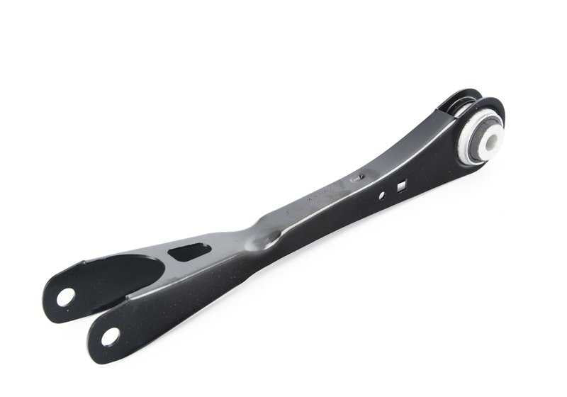 Brazo longitudinal con silentblock OEM 33306871023 para BMW F97, F98, G01, G02. Compatible con modelos como X3 M Competition, X4 M. Original BMW.