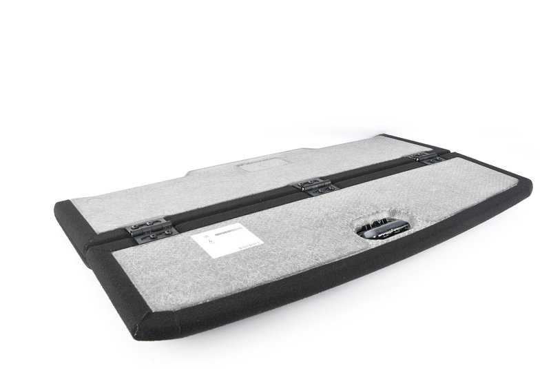 Fondo maletero original OEM 51477475721 para BMW Serie 2 F44 (216d, 216i, 218d, 218i) de 2019 a 2024. Repuesto original BMW. Ideal para sustituir o renovar el suelo del maletero.
