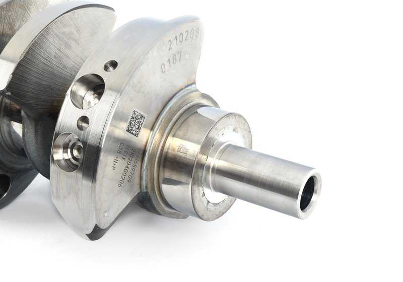 Cigüeñal sin cojinetes OEM 11217616597 para BMW F10, F90, G30, F06, F12, F13, G11, G12, F91, F92, F93, G05, F85, F86, G07. Original BMW.