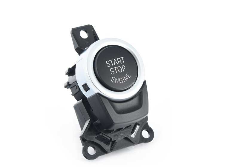Botón Start/Stop OEM 61319153833 para BMW F07, F10, F10N, F11, F11N, F18, F18N, F12, F12N. Recambio original BMW.