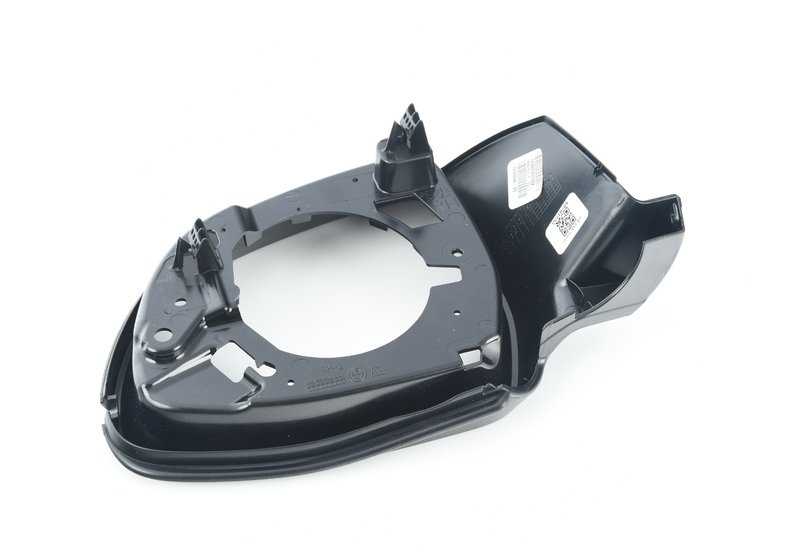 Soporte derecho espejo retrovisor OEM 51167468260 para BMW G01, G02, G05, G06, G07. Compatible con modelos X3, X4, X5, X6, X7. Pieza original BMW.