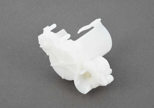 Soporte de bisagra izquierdo OEM 51217184907 para BMW F25, F26, E71, E72. Original BMW.