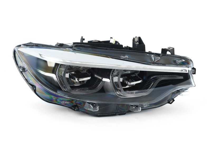 Faro delantero derecho LED AHL OEM 63117478160 para BMW F30, F31, F32, F33, F34, F36, F80, F82, F83. Original BMW.