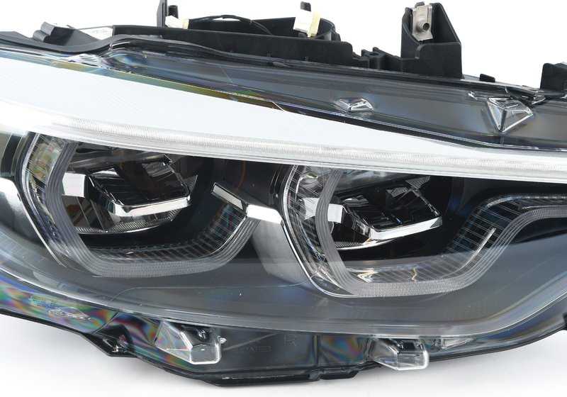 Faro delantero derecho LED AHL OEM 63117478160 para BMW F30, F31, F32, F33, F34, F36, F80, F82, F83. Original BMW.