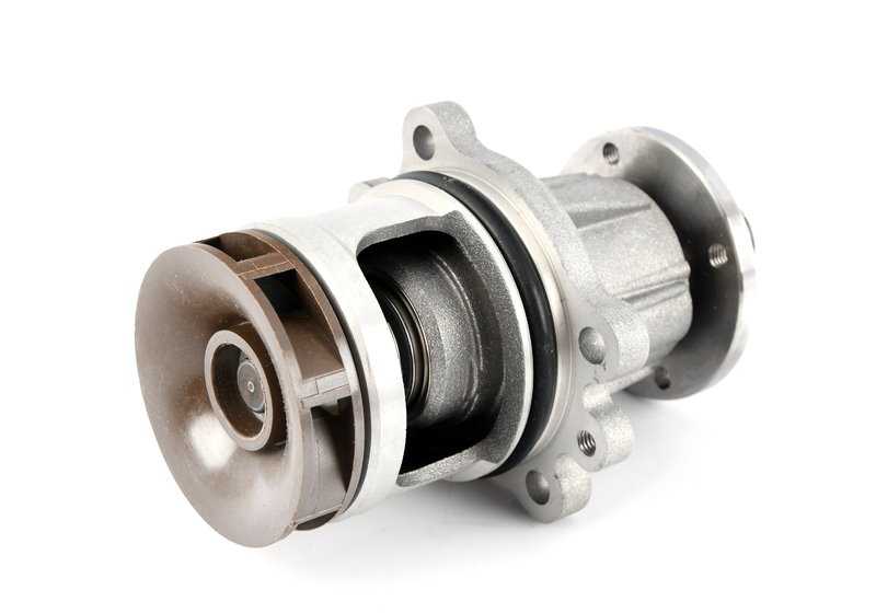 Bomba de agua mecánica OEM 11510004135 para BMW E34 y E36. Pieza original BMW.