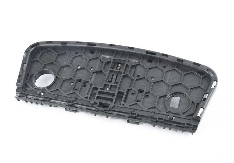 Soporte para extensión de muslo OEM 52107430380 para BMW F20, F21, F22, F23, F30, F31, F33, F34, F36, F26. Repuesto original BMW, ideal para reparar asiento delantero con ajuste de muslo.