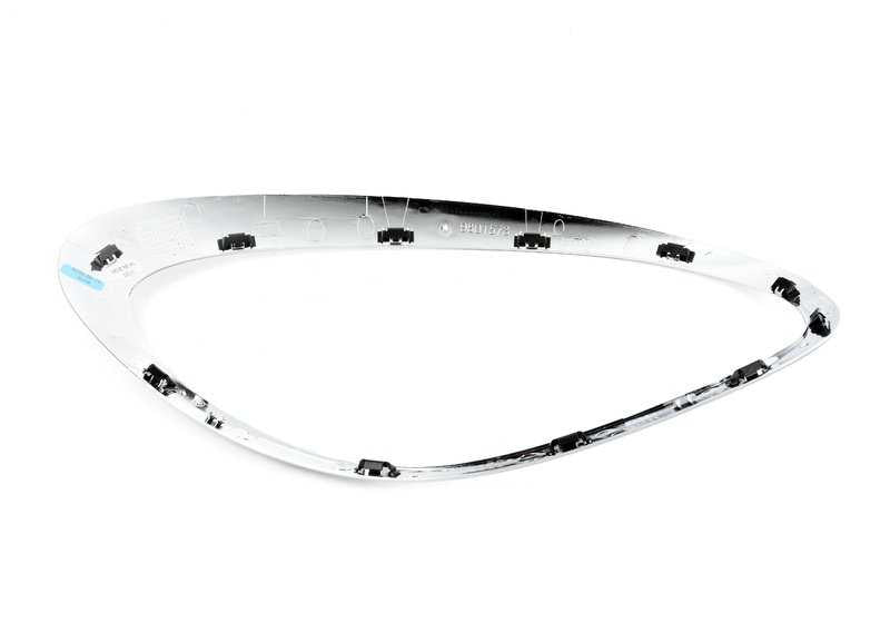 Embellecedor izquierdo de faro delantero OEM 51139813823 para MINI R60, R61, F60. Original MINI.