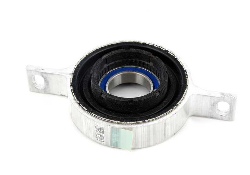 Rodamiento central de transmisión de aluminio OEM 26107850379 para BMW F85 (X5 M) y F86 (X6 M). Original BMW.