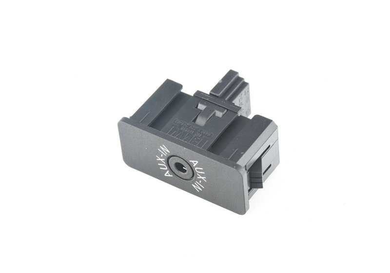 Entrada AUX-IN OEM 84109229293 para BMW F20, F21, F22, F23, F87, F30, F31, F34, F35, F80, F32, F33, F36, F82, F83, F48, F49 y MINI R55, R56, R57, R58, R59, R60, R61. Original BMW y MINI.