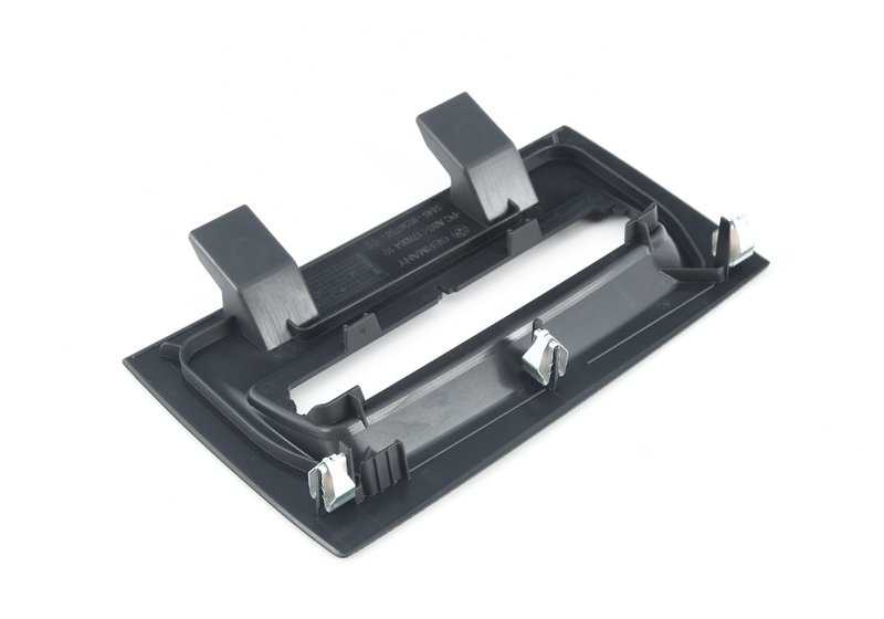 Carcasa para sistema de asistencia al conductor OEM 51459236760 para BMW F20, F20N, F21, F21N, F22, F22N, F23, F23N, F87, F87N. Color negro. Pieza original BMW.