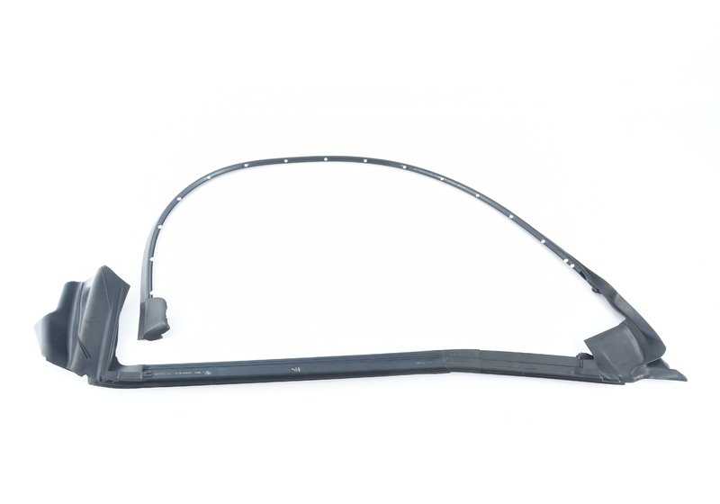 Sellado interior puerta trasera izquierda OEM 51357275319 para BMW F06, F12, F13. Original BMW.