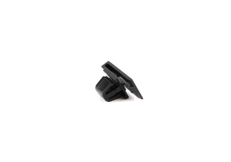 Clip fijación OEM 51132754667 para MINI R55, R56, R57, R58, R59. Sujeta molduras y embellecedores. Original MINI.
