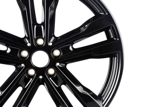 Llanta de aleación jet black OEM 36116888011 para BMW i3 (I01). Original BMW.