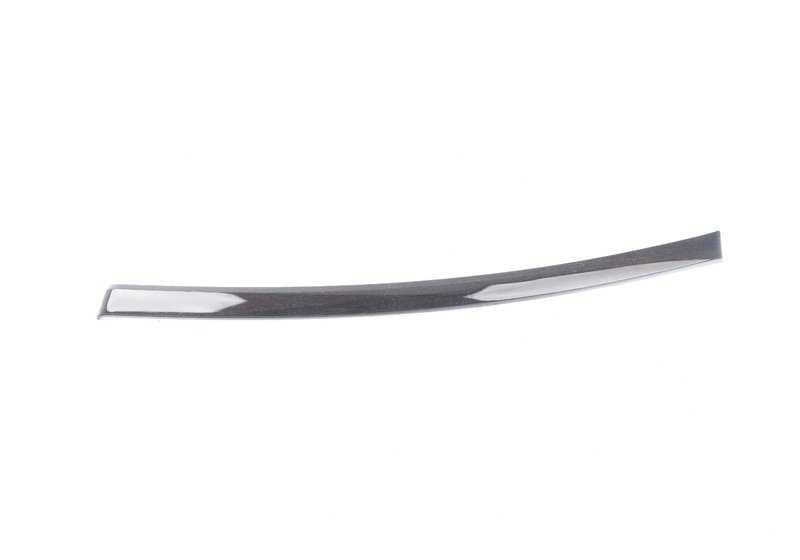 Front right door decorative moulding for BMW E90N, E91N (OEM 51417258140). Original BMW