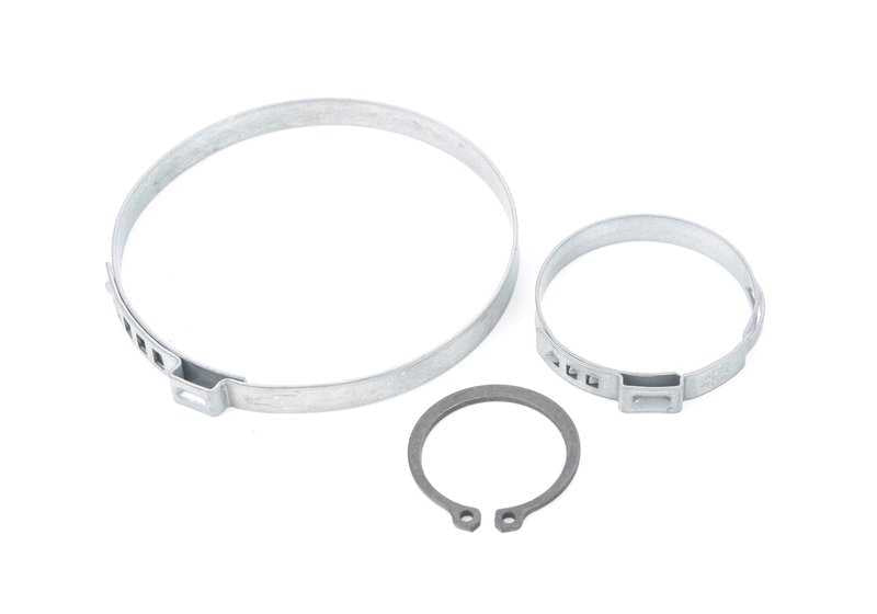 Kit reparación fuelle exterior transmisión OEM 33217572448 para BMW E60, E61, E63, E64, E65, E66. Compatible con versiones xDrive y propulsión trasera. Original BMW.