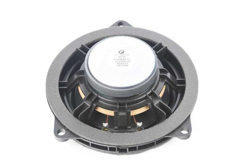 Altavoz central estéreo OEM 65138715685 para BMW F20, F21, F22, F23, F30, F31, F34, F36, F39, F40, F44, F45, F46, F48, F54, F55, F56, F57, F60, i3 I01. Original BMW.