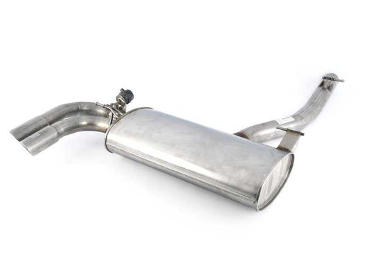 Rear silencer with exhaust valve OEM 18307646096 for BMW F25 (X3). Original BMW.