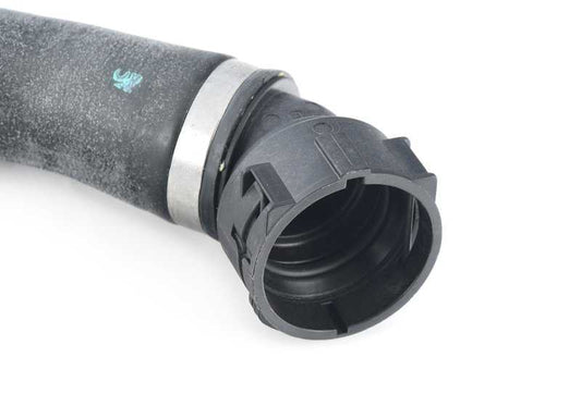 Manguera del radiador motor OEM 17128602638 para BMW G30, G31, G32, G11, G12 540i y 640i. Repuesto original BMW.