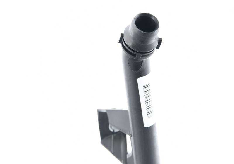 Tubería retorno calefacción al termostato OEM 17127585741 para BMW Z4 E89. Conducción de líquido refrigerante. Original BMW.