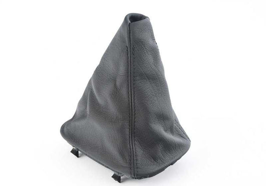 Fuelle de cuero palanca de cambios OEM 25111220814 para BMW E28, E24, 518i, 520i. Compatible con modelos con cambio manual. Color negro. Original BMW.