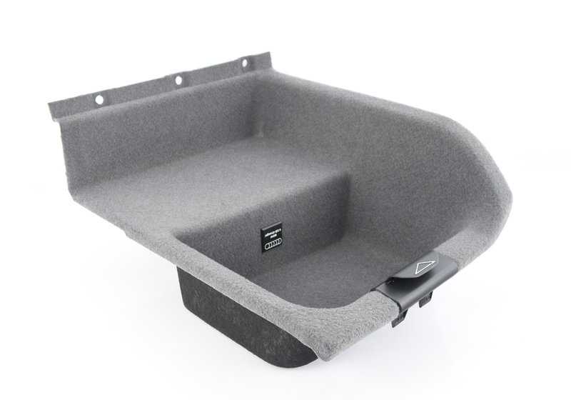 Panel lateral izquierdo maletero OEM 51478190761 para BMW Serie 5 E39. Pieza original BMW.