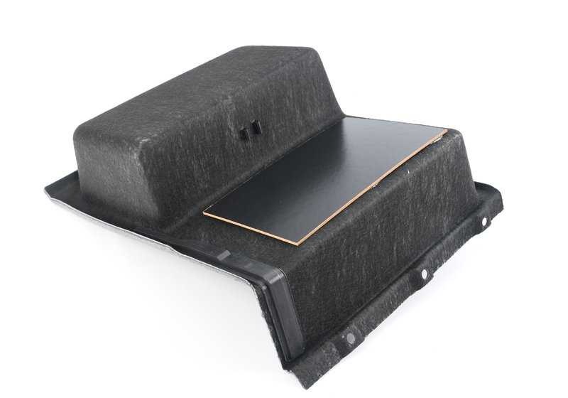 Panel lateral izquierdo maletero OEM 51478190761 para BMW Serie 5 E39. Pieza original BMW.