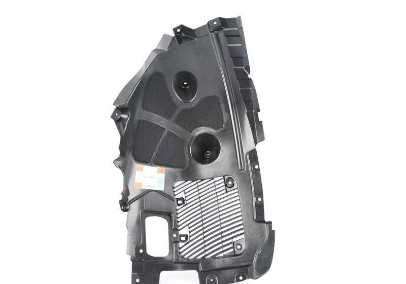 Cubierta interior de paso de rueda delantera derecha OEM 51717427506 para BMW X6 {F96,G06}. Original BMW.
