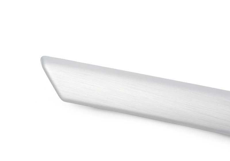 Listón decorativo Alu puerta trasera izquierda para BMW Serie 5 E60, E61N (OEM 51428044819). Original BMW