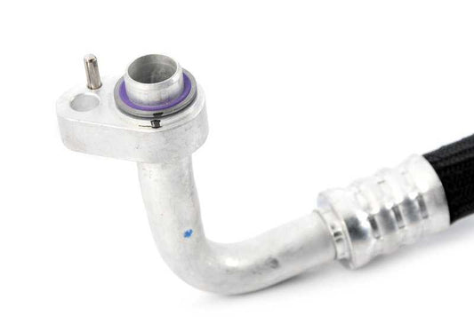 Tubería de succión del evaporador al compresor OEM 64539354578 para BMW G05, G06, G07. Pieza original BMW.